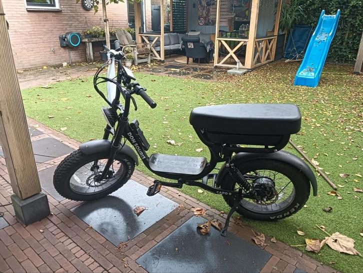 Don souris Capo fatbike, zo goed als nieuw!, Fietsen en Brommers, Elektrische fietsen, Nieuw, 50 km per accu of meer, Ophalen