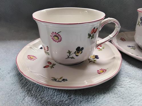 Jumbo Kop & Schotel Villeroy & Boch Petite Fleur 300ml, Huis en Inrichting, Keuken | Servies, Zo goed als nieuw, Kop(pen) en/of Schotel(s)