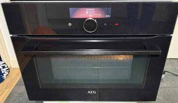 ZGAN  luxe AEG inbouw combi oven magnetron KMK861000B beschikbaar voor biedingen
