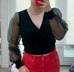 Mooie zwarte blouse, Threadbare, maat 36, Zwart, Ophalen of Verzenden, Zo goed als nieuw, Maat 36 (S)