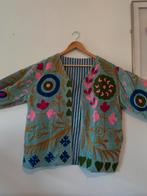 Vintage India Jasje, Kleding | Dames, Jasjes, Kostuums en Pakken, Maat 38/40 (M), India, Overige kleuren, Verzenden