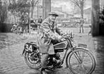 Harlette factory racer Begnez 1926 Paris-Nice Harley-Davidso, Verzenden, Foto, Nieuw, Voor 1940