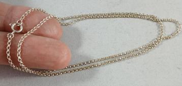 Zilveren ketting Jasseron 50 cm 1,5 mm 835 zilver beschikbaar voor biedingen