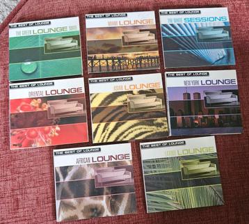 8 Lounge CD's - The Best of Lounge Serie beschikbaar voor biedingen
