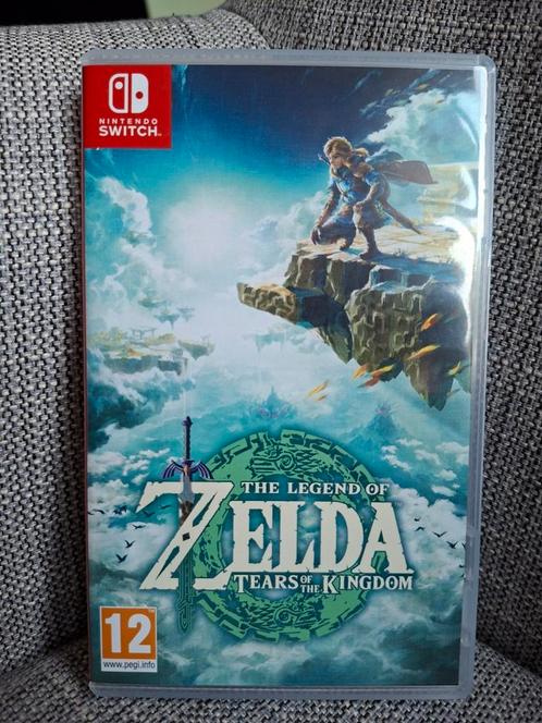 Zelda Tears of the Kingdom | NIEUWSTAAT | Switch 1 en 2, Spelcomputers en Games, Games | Nintendo Switch, Zo goed als nieuw, Avontuur en Actie