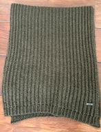 Drykorn Sjaal  olijfgroen ,200x40 cm, Ophalen of Verzenden, Zo goed als nieuw, Maat 46/48 (XL) of groter, Sjaal