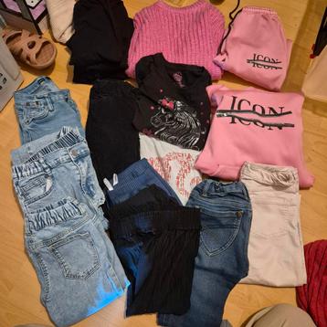 Kledingpakket Meisjes Maat 134/140 beschikbaar voor biedingen