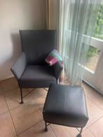 Artifort Charly fauteuil met hocker, Huis en Inrichting, Stoelen, Ophalen, Zo goed als nieuw, Eén