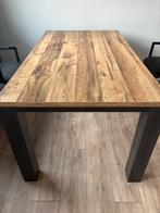 Eettafel Luc leenbakker, Huis en Inrichting, Tafels | Eettafels, Ophalen, Zo goed als nieuw, Rechthoekig, 50 tot 100 cm