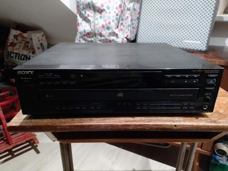 Sony 5 disc compact disc player cdp-c535, Audio, Tv en Foto, Cd-spelers, Gebruikt, Sony, Ophalen of Verzenden