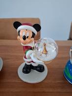 Disney mickey mouse kerstman met kleine globe, Ophalen, Mickey Mouse, Zo goed als nieuw, Beeldje of Figuurtje