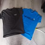 2 mooie merk tshirts, Kleding | Heren, T-shirts, Ophalen, Zo goed als nieuw, Blauw, Moncler