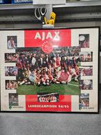 Ajax Poster Landskampioen 94/95 Limited edition, Ophalen, Gebruikt, Ajax, Poster, Plaatje of Sticker
