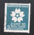 Chili ; 339 Expo '70, Verzenden, Gestempeld, Zuid-Amerika
