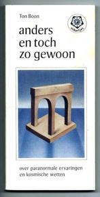 Anders en toch zo gewoon - Ton Boom, Boeken, Esoterie en Spiritualiteit, Ophalen of Verzenden, Ton Boom, Zo goed als nieuw, Overige onderwerpen