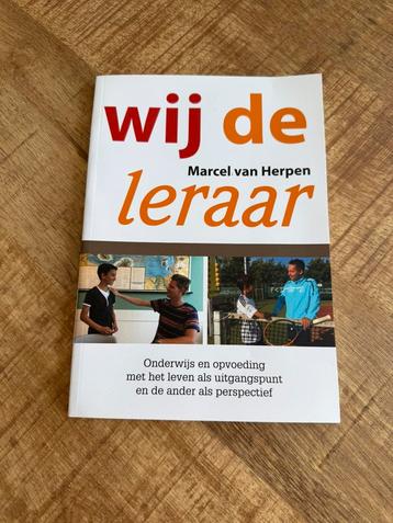 Wij, de leraar - Marcel van Herpen beschikbaar voor biedingen