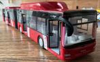 Grote Rode  Dubbele Stadsbus 42 cm met draaideuren, Ophalen of Verzenden, Gebruikt, Bus of Vrachtwagen