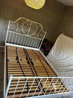 Bedframe bed ijzer Ikea 140 x 200 cm, Gebruikt, Eenpersoons, 140 cm, Metaal