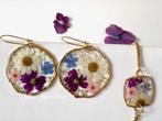 Wilde bloemen oorbellen + armband set Sieraden cadeau Vrouw, Ophalen, Nieuw, Overige materialen, Hangers