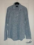 McGregor licht grijs gebloemd gestippeld overhemd L nr 34553, McGregor, ., Ophalen of Verzenden, Zo goed als nieuw