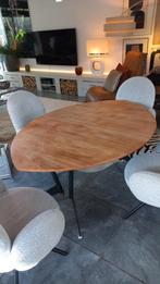 Moderne uitschuifbare Eettafel 160x112 of 205x112 cm, Huis en Inrichting, Tafels | Eettafels, Ophalen, 100 tot 150 cm, 200 cm of meer