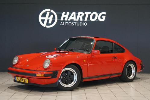 Porsche 911 3.0 SC Coupé 1983, Auto's, Porsche, Bedrijf, Te koop, Benzine, Coupé, Handgeschakeld, Geïmporteerd, Rood, Stof, Achterwielaandrijving