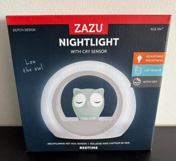 Zazu Lou Uil - Nachtlampje met huil sensor - Nieuw beschikbaar voor biedingen