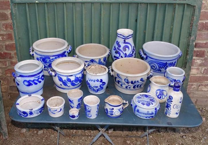 partij keulse potten, Antiek en Kunst, Curiosa en Brocante, Ophalen