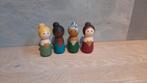 Dametjes peg dolls per stuk., Ophalen of Verzenden, Nieuw