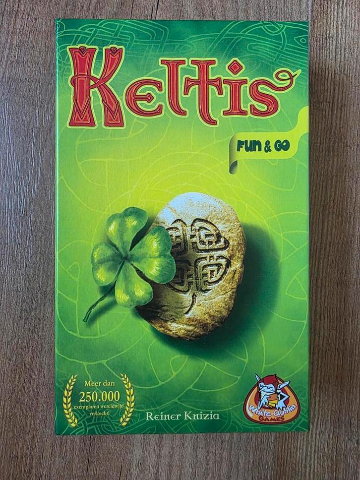 Keltis Fun & Go - Reisspel - Kosmos, Hobby en Vrije tijd, Gezelschapsspellen | Bordspellen, Zo goed als nieuw, Een of twee spelers