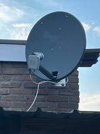 Schotel en ontvanger., Audio, Tv en Foto, Schotelantennes, Ophalen, Gebruikt, (Schotel)antenne