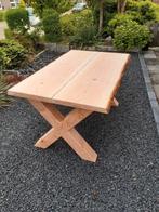 Tuintafel boomstamtafel op maat gemaakt, Ophalen, Nieuw, Rechthoekig
