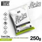 Air Dry Foam Clay 250gr. - White 5394 knutselen Scenery, Spanje, Nieuw, GSW, Info@sceneryenzo.nl