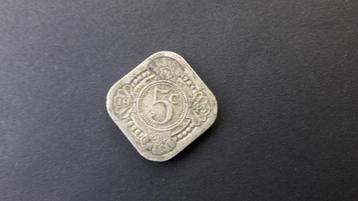 Munt van 5 cent 1943
