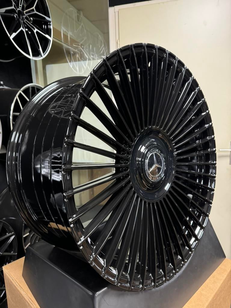 21 inch velgen voor Mercedes AMG look 5x112 S klasse W223 W2, Velg(en), Nieuw, Personenwagen, Zomerbanden