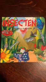 Insecten - een glitter kartonboek, Ophalen of Verzenden