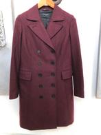 Cavallaro Napoli 70% wollen jas mantel bordeaux, Kleding | Dames, Jassen | Winter, Ophalen of Verzenden, Zo goed als nieuw, Maat 38/40 (M)