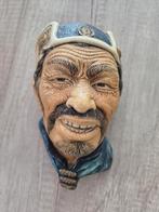 * Vintage Naturecraft karakterkop muurhoofd Chen *, Verzamelen, Beelden en Beeldjes, Ophalen of Verzenden, Gebruikt, Mens