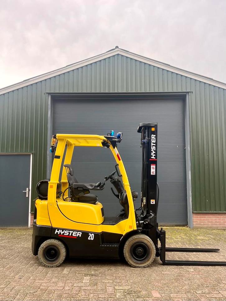 Heftruck Hyster LPG H2.0FTS  - triple mast - bouwjaar 2012 !, Zakelijke goederen, Machines en Bouw | Heftrucks en Intern transport
