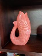 Koraalkleurige vis vaas van Leen Bakker, Ophalen, Overige kleuren, Aardewerk of Porselein, Zo goed als nieuw