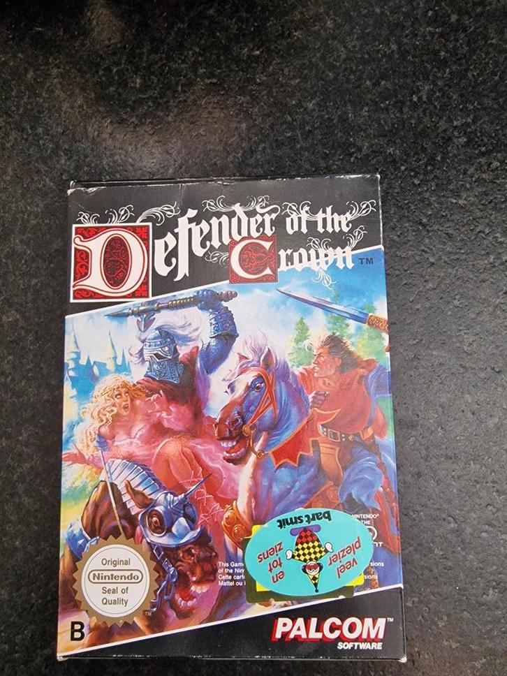 Defender of the Crown - NES - met doos!, Spelcomputers en Games, Games | Nintendo NES, Gebruikt, Strategie en Constructie, 1 speler