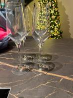 4 Champagne Glazen - Vivo, Ophalen of Verzenden, Zo goed als nieuw, Overige typen