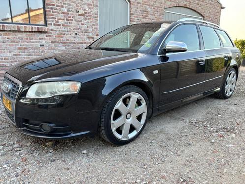 Audi S4 Avant V8 Handbak 2005 Zwart -  Milltek - Youngtimer, Auto's, Audi, Particulier, S4, 4x4, ABS, Airbags, Airconditioning