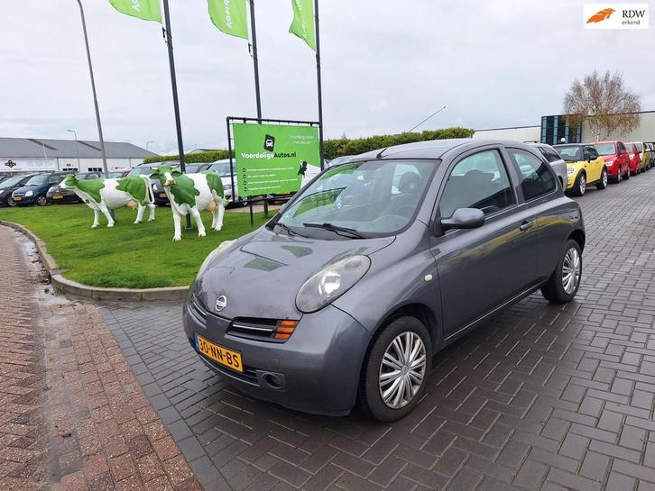 Nissan Micra 1.4 Tekna / AUTOMAAT / APK november 2026, Auto's, Nissan, Bedrijf, Te koop, Micra, ABS, Airbags, Boordcomputer, Centrale vergrendeling