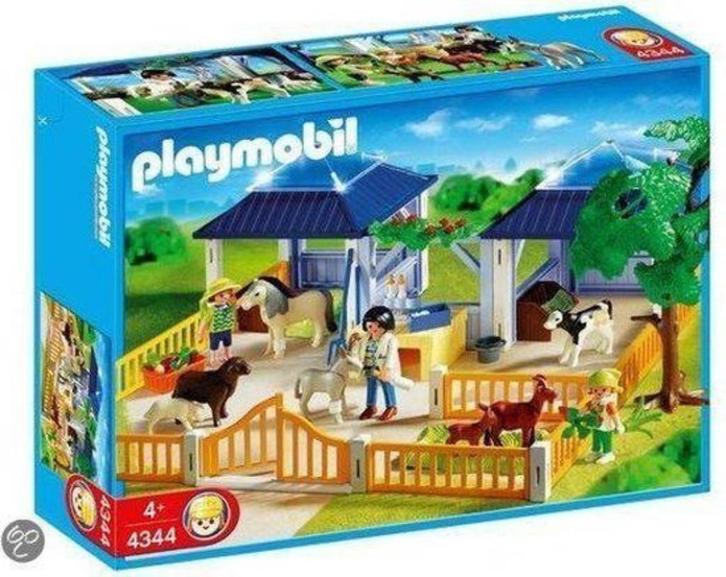 Playmobil Dierenverzorgingsplaats 4344, Kinderen en Baby's, Speelgoed | Playmobil, Zo goed als nieuw, Complete set, Ophalen of Verzenden