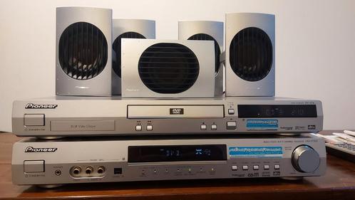 Pioneer versterker /tuner VSX-C100 en CD/DVD speler DV-454!, Audio, Tv en Foto, Versterkers en Receivers, Zo goed als nieuw, 5.1