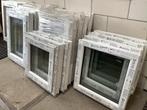 Nieuwe kunststof raamkozijnen met dubbelglas., Ophalen, Gevelraam of Ruit, Minder dan 80 cm, .