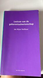J. Nijen Twilhaar - Lexicon van de gebarentaalwetenschap, Ophalen of Verzenden, Zo goed als nieuw, J. Nijen Twilhaar