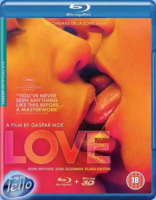 Blu-ray 3D: Gaspar Noé's Love (2015 Aomi Muyock) UK niet NLO, Cd's en Dvd's, Blu-ray, Nieuw in verpakking, Drama, 3D, Ophalen of Verzenden