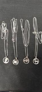 Zilveren kettingen, met sterrenbeeld, Sieraden, Tassen en Uiterlijk, Kettingen, Met hanger, Nieuw, Ophalen of Verzenden, Zilver